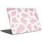 Pink Cow Print MacBook Skins
